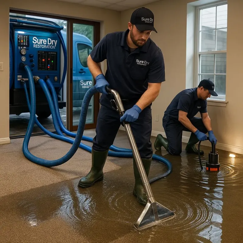 Water Extraction and Removal process in Glenville, WV